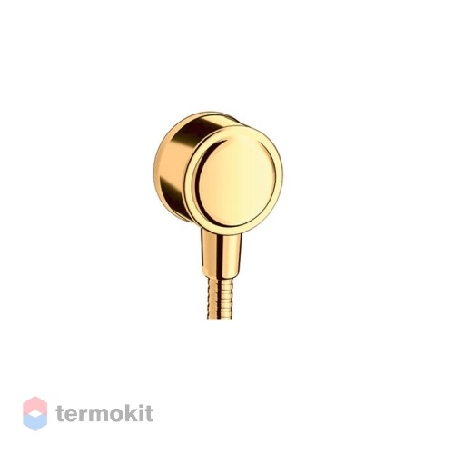 Подключение для душевого шланга AXOR Montreux Fixfit полированное золото 16884990