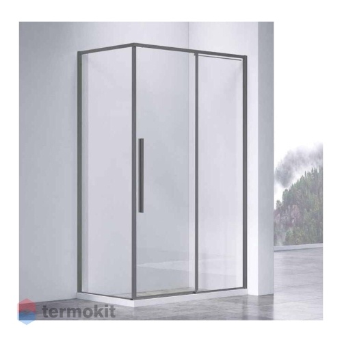 Душевой уголок Vincea Slim-n 1950х1200х800 вороненная сталь VSR-4SN8012CLGM