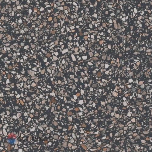 Керамогранит Kerama Marazzi Бричиола KM6060G0021R черный матовый обрезной 60x60