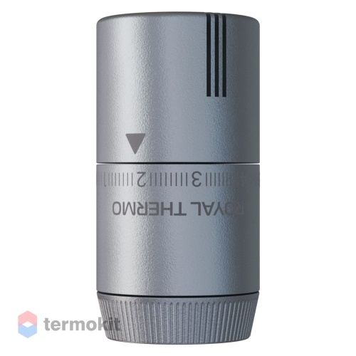 Royal Thermo Термоголовка жидкостная Design М30х1,5 (серебристый)