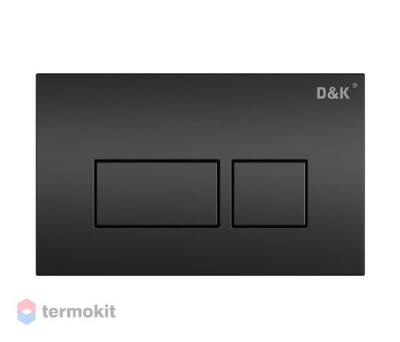 Клавиша смыва D&K Berlin черный DB1439025