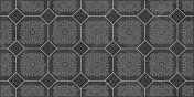 Керамическая плитка Laparet Olimpus Grand Декор чёрный 25х50