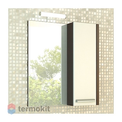 Зеркальный шкаф Comforty Барселона-60 подвесной венге 00003124185