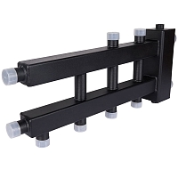 ROMMER Коллектор (дублер компакт) с гидроразделителем на 2+1+1 контура  до 60 кВт