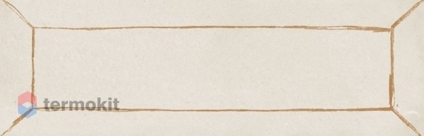 Керамическая плитка Wow Freehand Cotton Terra Bevel настенная 5.2x16