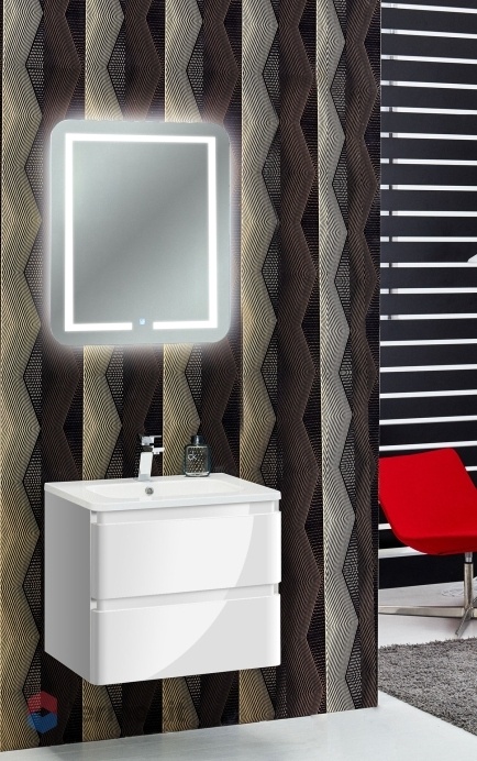 Тумба под раковину Vincea Alba 60 подвесная R.Wood VMC-1A60RW