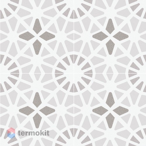 Керамическая плитка Dual Gres Adele Cloud Grey Напольная 45x45