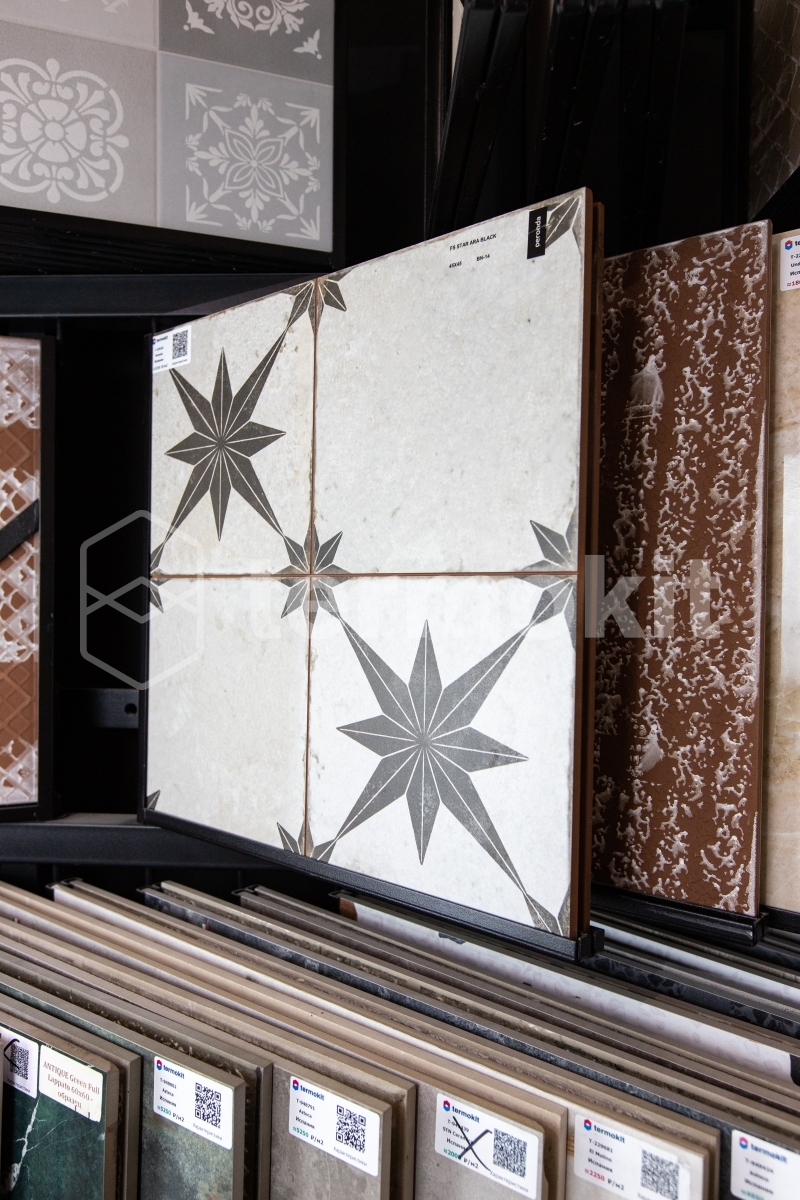 Керамическая плитка Peronda FS Star Ara Black (28148) Напольная 45х45 ...