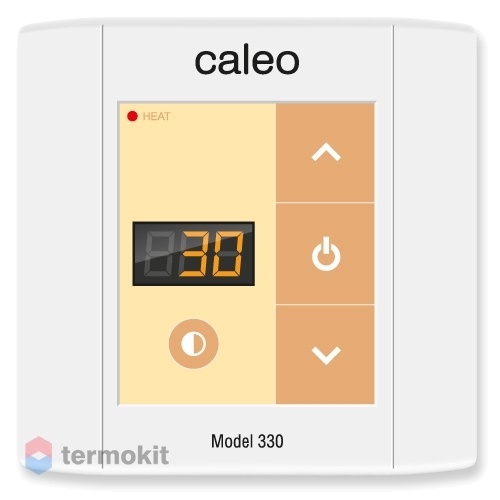 Терморегулятор встраиваемый с ЖК дисплеем Caleo 330