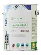 GNature 460, Landhausfarbe Краска для деревянных фасадов на основе масел и смол с УФ фильтром и антисептиком, бесцветная база